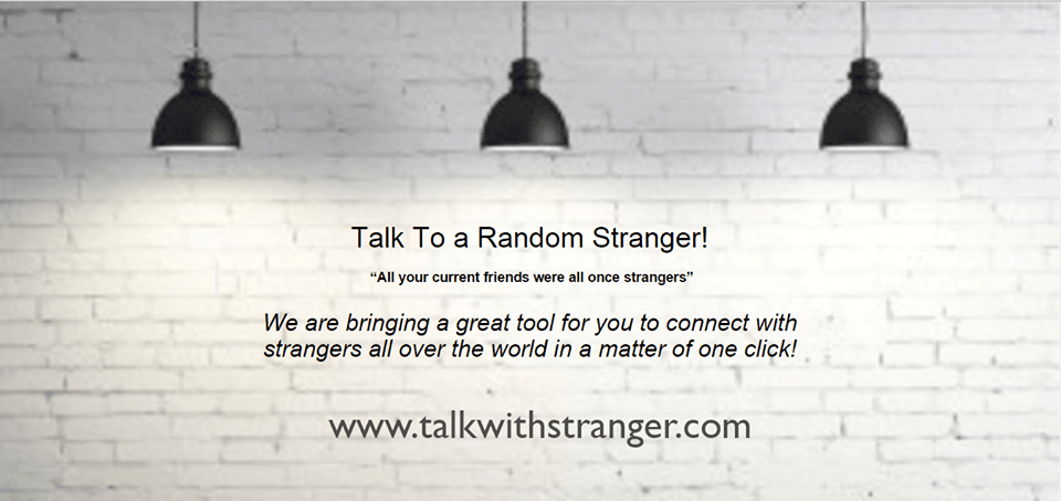 Talk to strangers video call