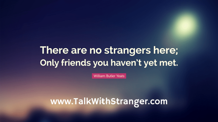 I can strangers with what website chat Free Online